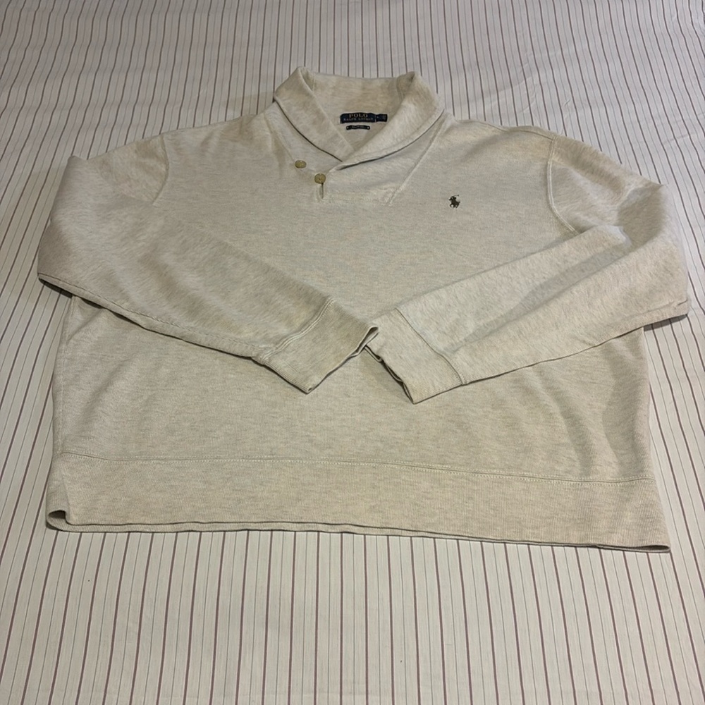 Ralph Lauren Men's Cream Sweater